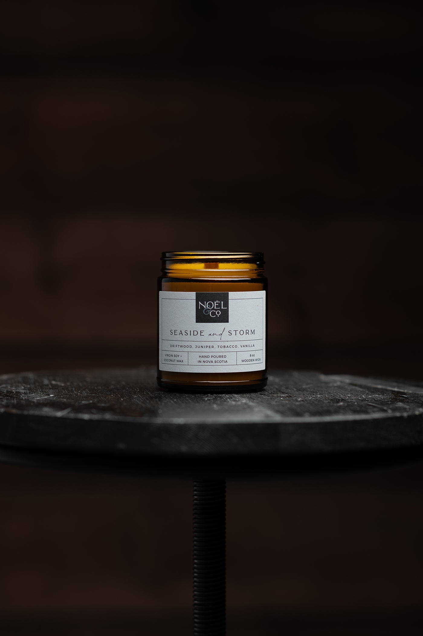 Bord de mer et tempête