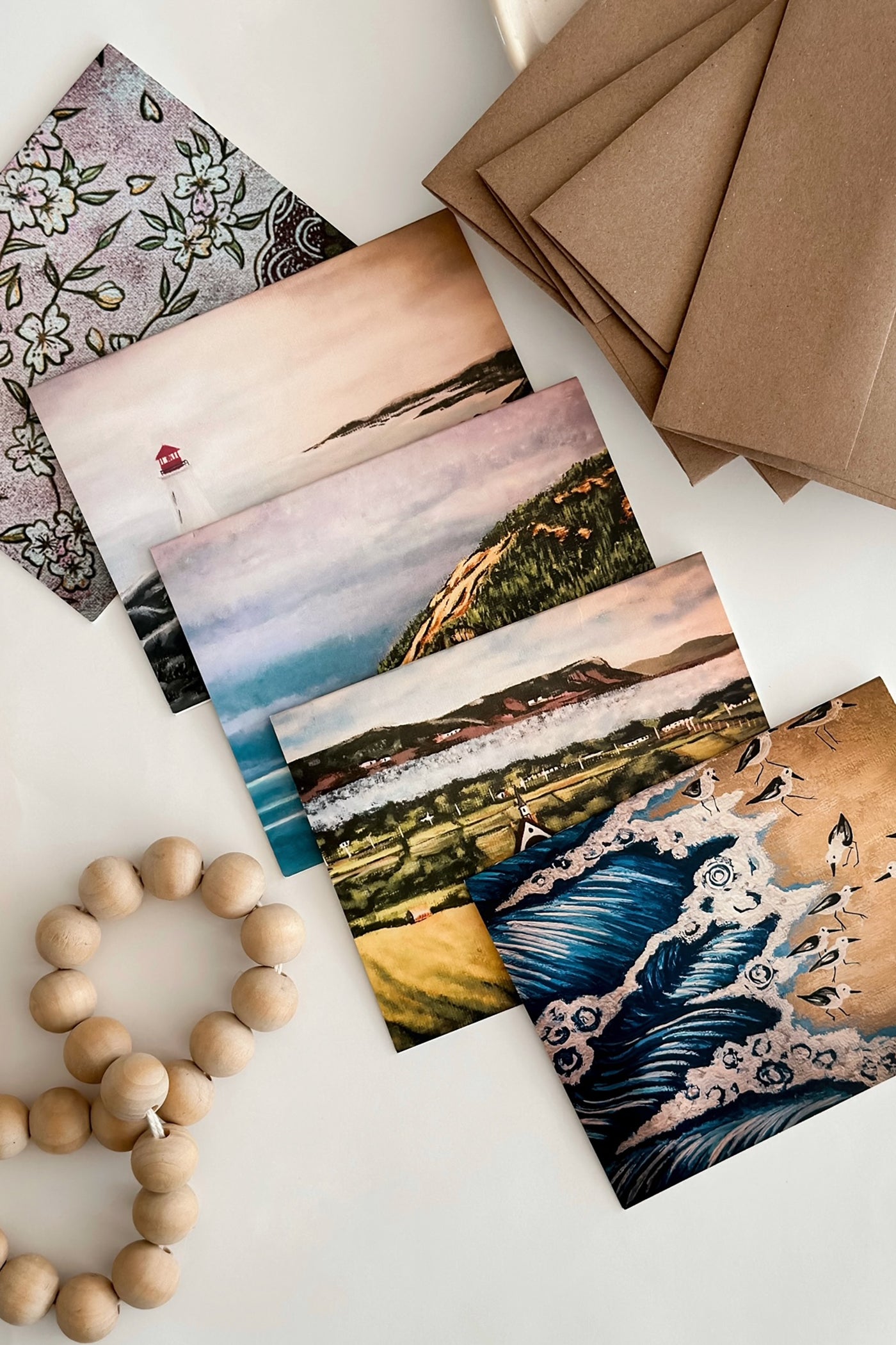 Sea Meets Shore - Greeting Card